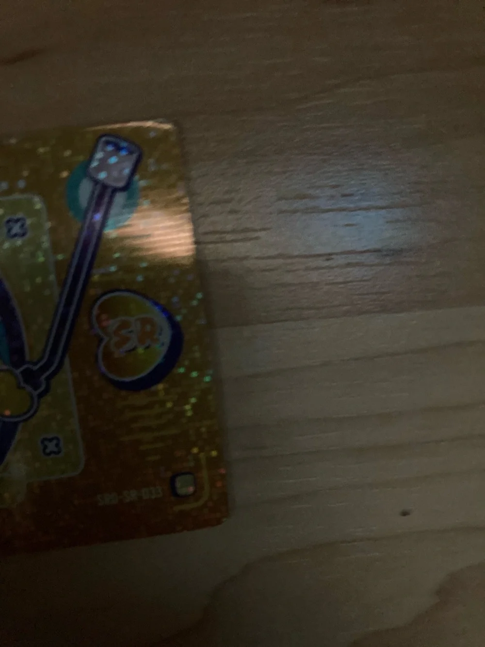 Sanrio Pompompurin Holographic Gold and Yellow Trading Card